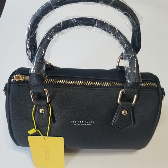 PIERRE LOUES TRENDY PU LEATHER CROSS BODY BAG - Picture 2 of 8